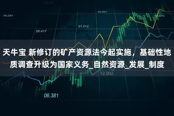 天牛宝 新修订的矿产资源法今起实施，基础性地质调查升级为国家义务_自然资源_发展_制度